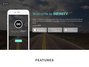 Infinity Free Website Template