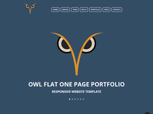 Owl Free Website Template
