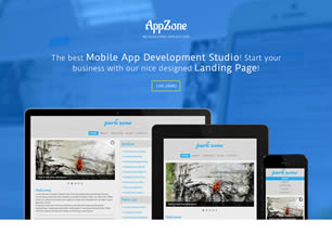 App Zone Free Website Template