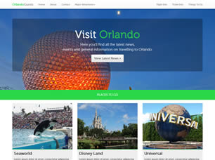 OrlandoGuests Free CSS Template