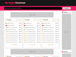 Wp Digital Download Free CSS Template