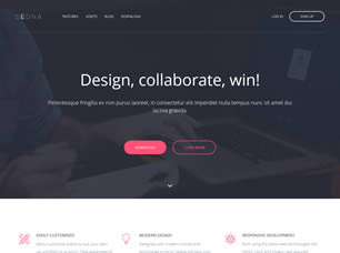 Sedna Free CSS Template