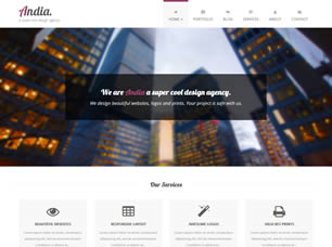 Andia V2 Free CSS Template