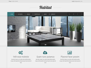 Habitat Free Website Template