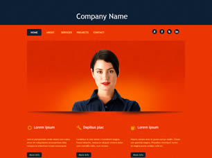 HTML 919 Free CSS Template