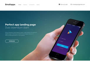 Smallapps Free Website Template