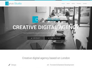 DigitalAgency Free CSS Template