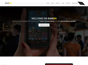 Ramsh V1.1 Free CSS Template