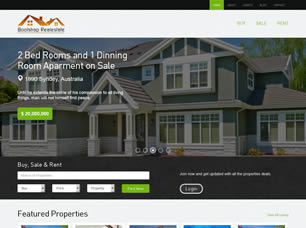 RealEstate Free Website Template