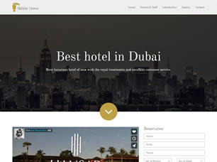 Hotel Free Website Template