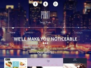 Point Free Website Template