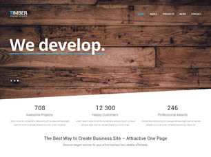 Timber Free CSS Template