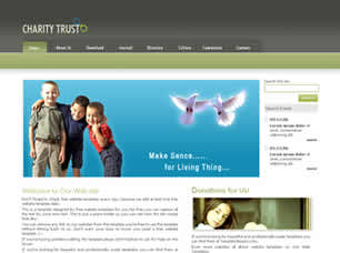 Charity Trust Free Website Template