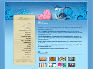 Salt And Soap Free Website Template