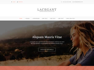 Lacegant Free Website Template