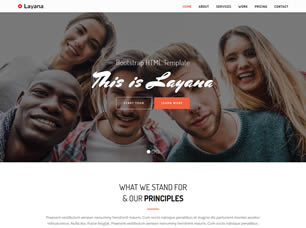 Layana v1.0 Free Website Template