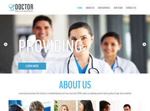 Doctor Free Website Template