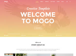 Mogo Free Website Template