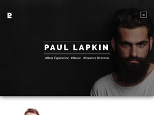 Paul Lapkin Free Website Template