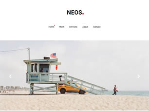 Neos Free Website Template