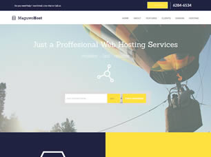 MaguwoHost Free Website Template