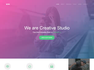 Bow Free Website Template