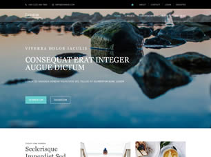 Luthum Free Website Template