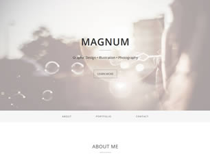 Magnum Free Website Template