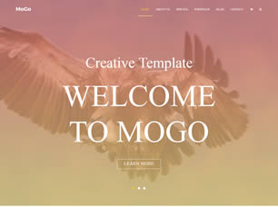 MoGo Free Website Template