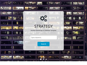 Strategy Free Website Template