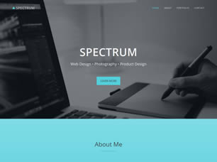 Spectrum Free Website Template