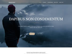 Preevent Free Website Template