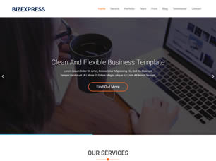 BizExpress v1.0.1 Free Website Template