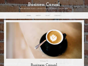 Business Casual Free CSS Template