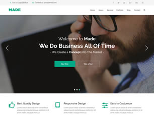 Made Agency Free Website Template
