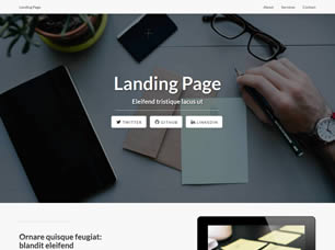 Landing Page Free CSS Template