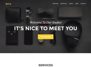 Agency Free CSS Template