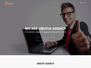 uButia Free Website Template