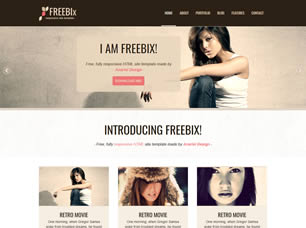 Freebix Free Website Template