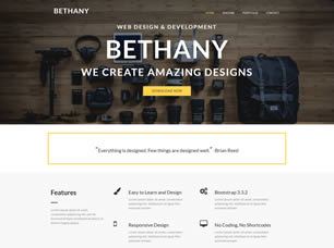 Bethany Free Website Template