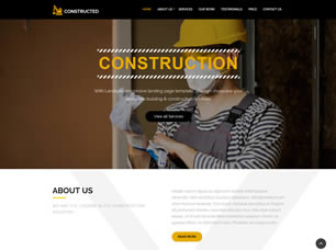 Constructed Free CSS Template