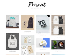 Present Free CSS Template