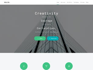 Solid Free Website Template