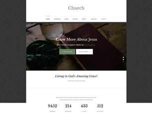 Church Free Website Template