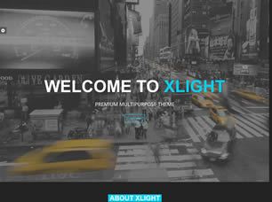 Xlight Free Website Template