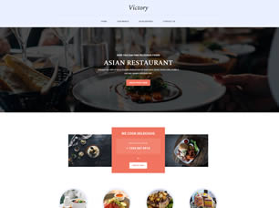 Victory Free Website Template