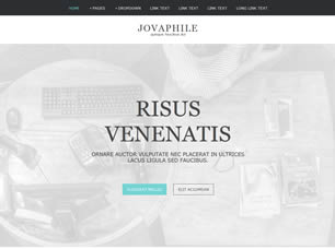 Jovaphile Free Website Template