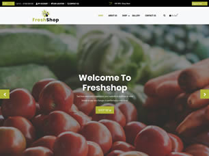 Freshshop Free Website Template