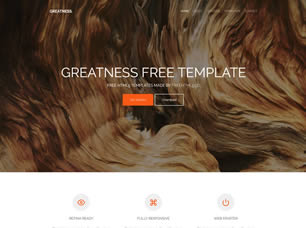 Greatness Free Website Template