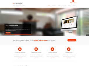 Flattern Free Website Template